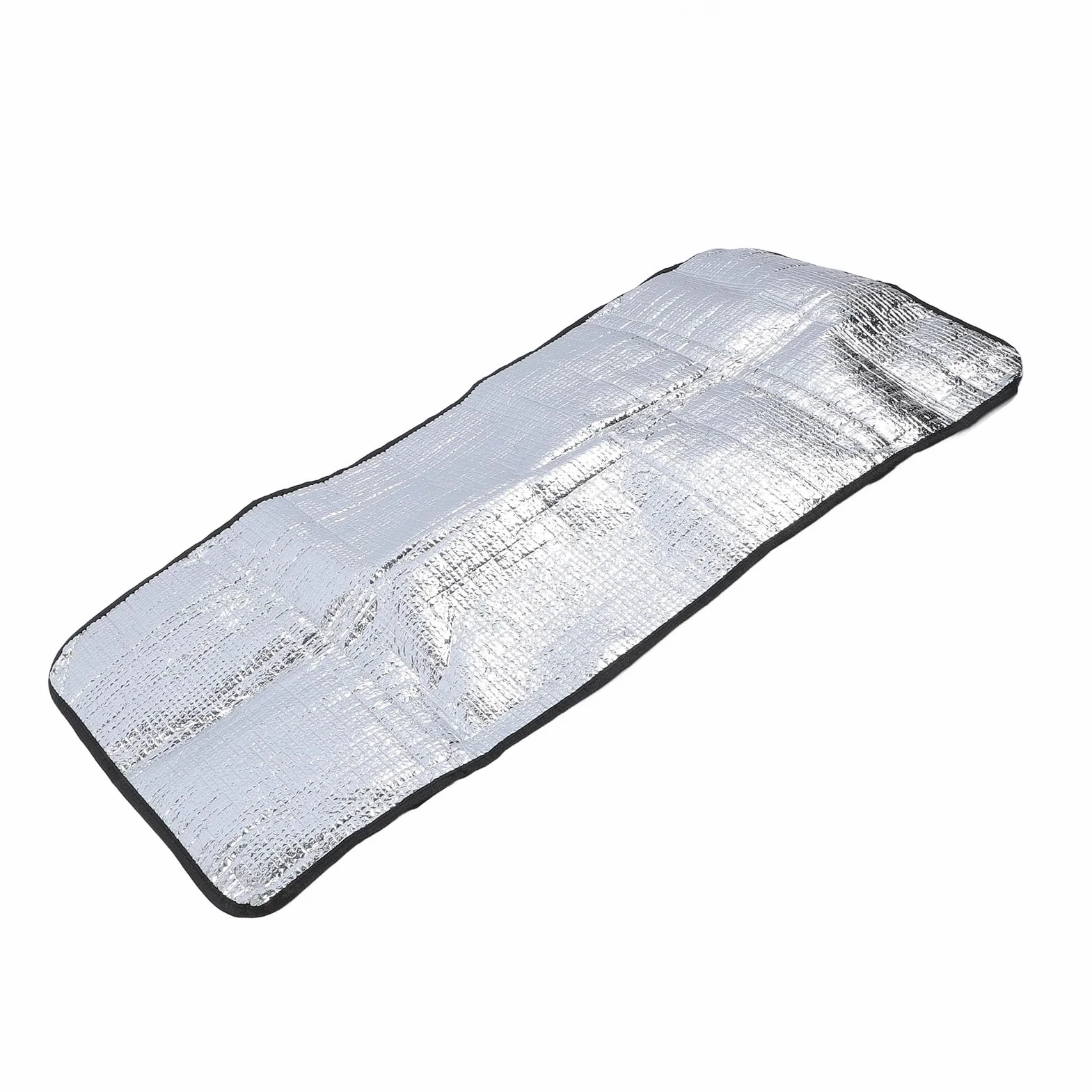 Pokrowiec Ochronny na Klimatyzator, Pokrowiec Ochronny z Haczykami Wodoodporna, Pyłoszczelna Kompozytowa Folia Aluminiowa Klimatyzator Osłona Przeciwsłoneczna Łatwy Przepływ