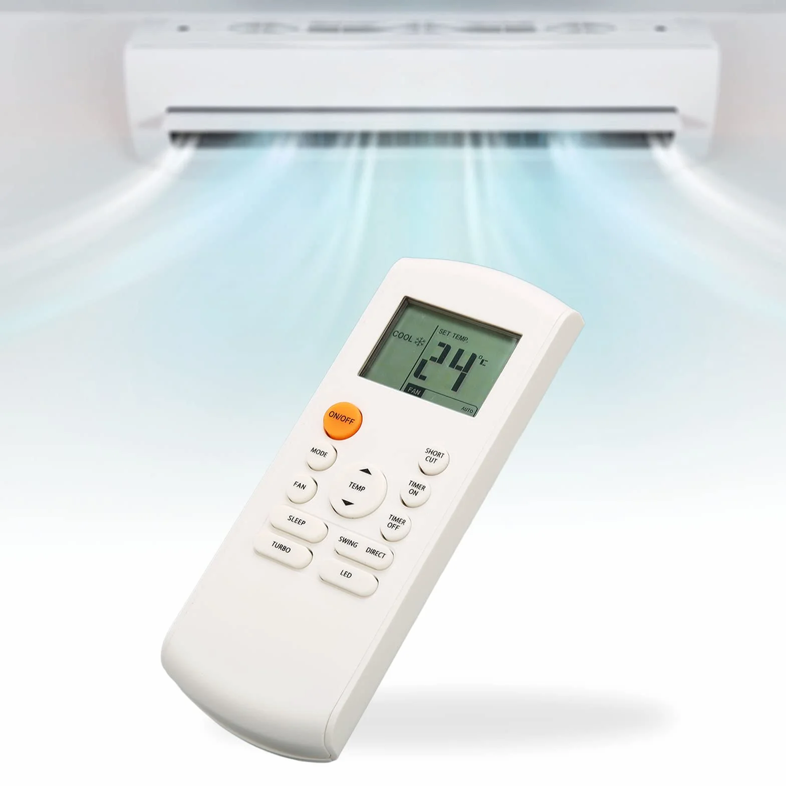 RG57B BGE Pilot do Klimatyzatora lennox ac remote Zamiennik Pilota Kompatybilny z R57B1 BGE BGEFU1 RG57 BGE RG57A BGE RG57A6 lennox split ac remotes Mandos a distancia