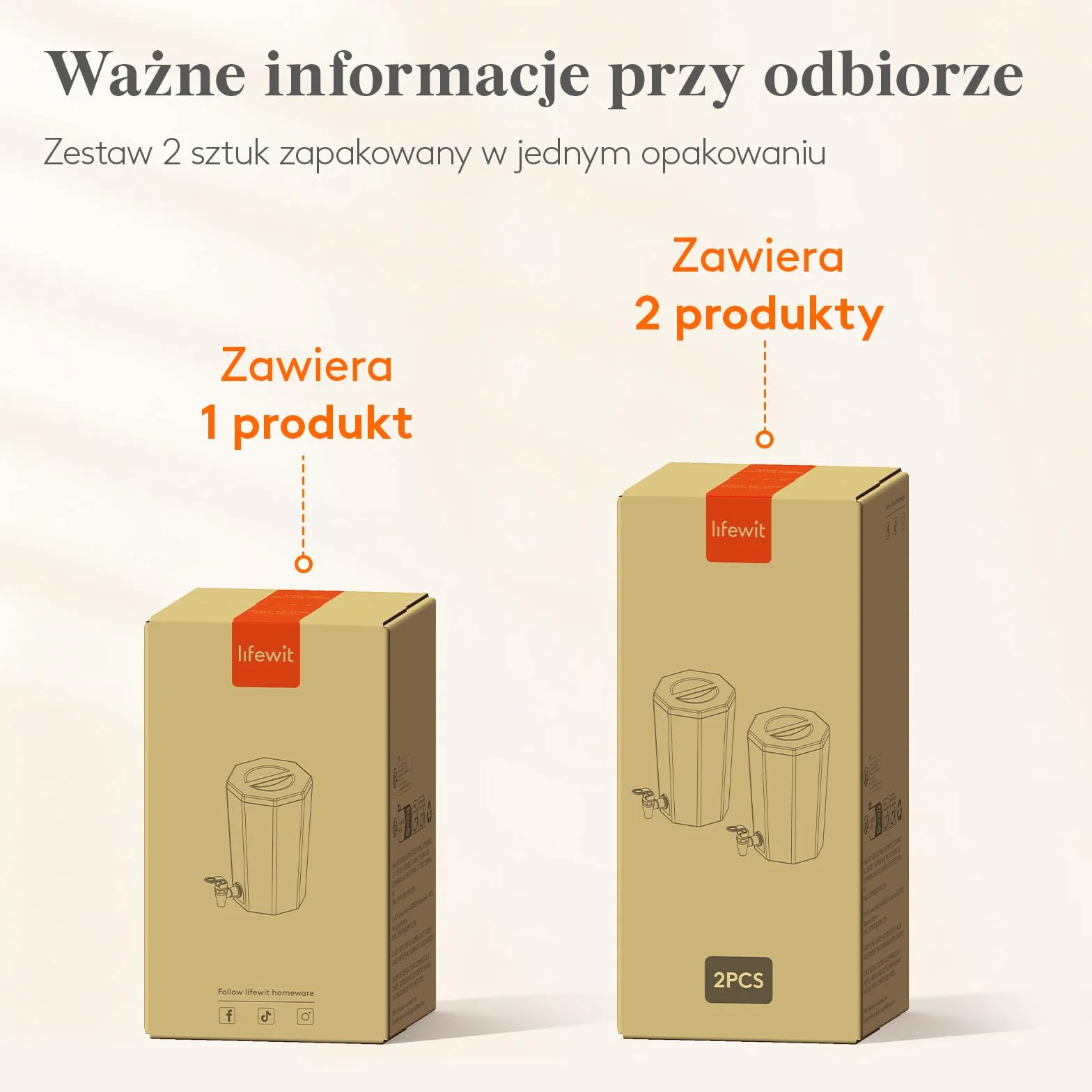 Lifewit 4L dozownik do napojów z kranikiem, plastikowy dozownik wody na kombucha, limonadę, sok, wodę, pojemnik na napoje z kranem, dozownik do napojów na przyjęcia, bufety, wesela