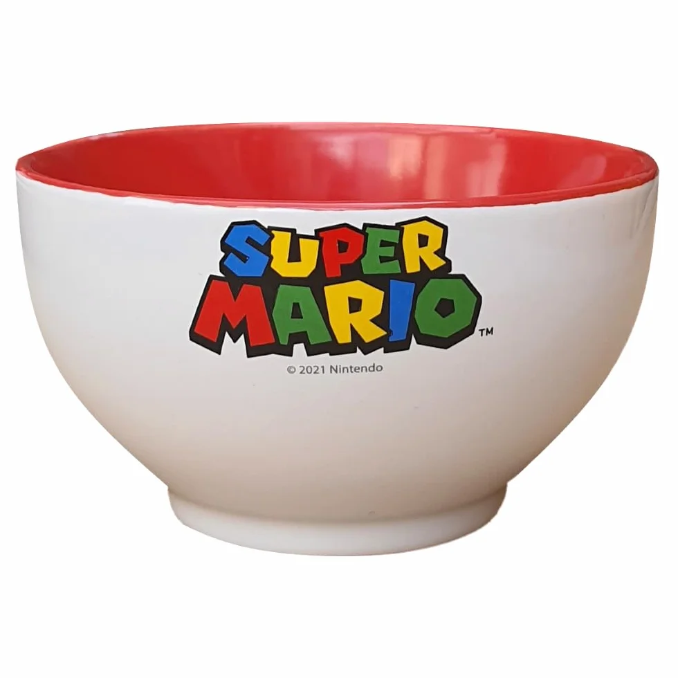 Miska ceramiczna Super Mario 600 ml kubek śniadaniowy