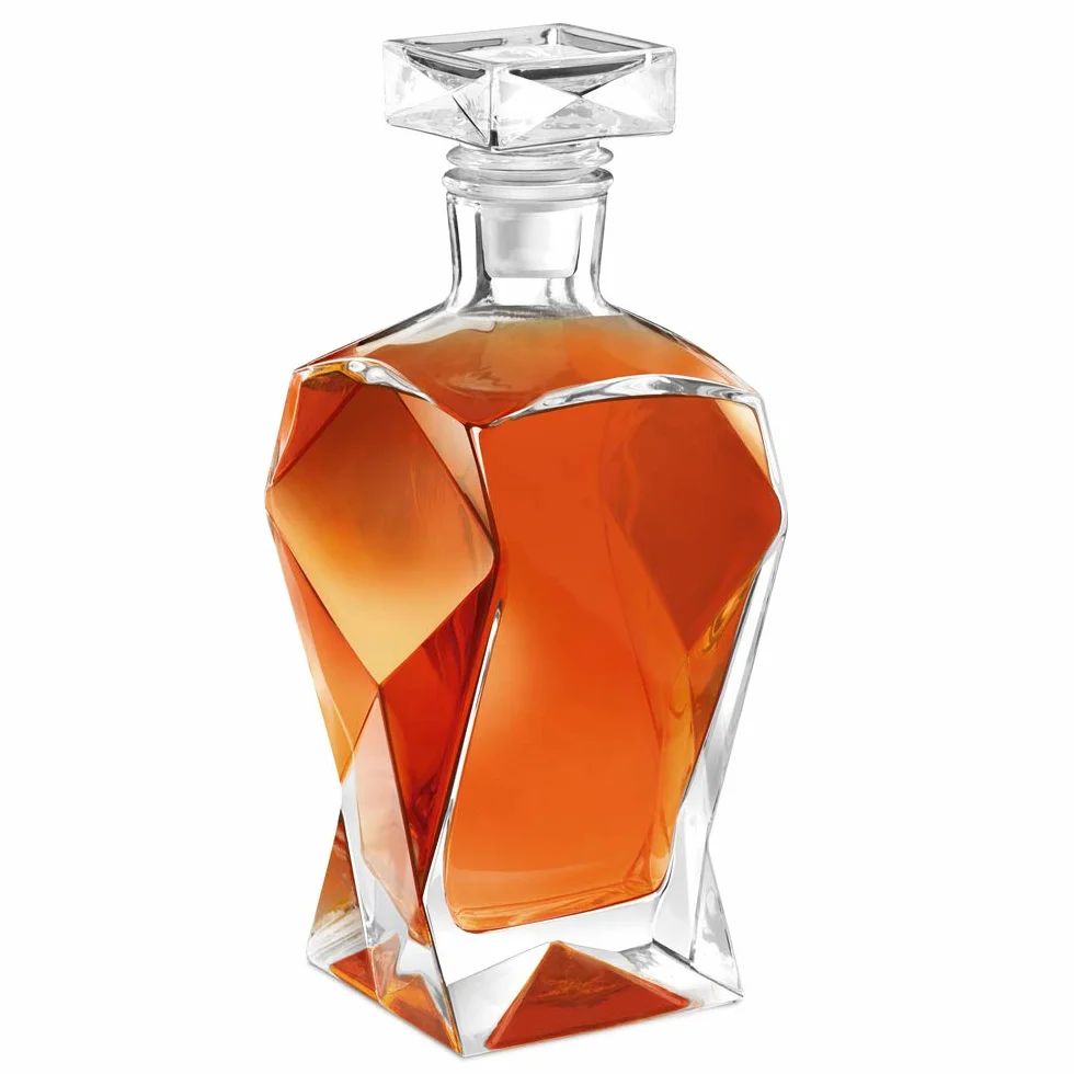 Maverton Karafka do Whisky – 700 ml - Elegancki Prezent dla Mężczyzny - Ekskluzywne Szkło do Stylowych Degustacji - Na Dzień Ojca, Urodziny, Jubileusz