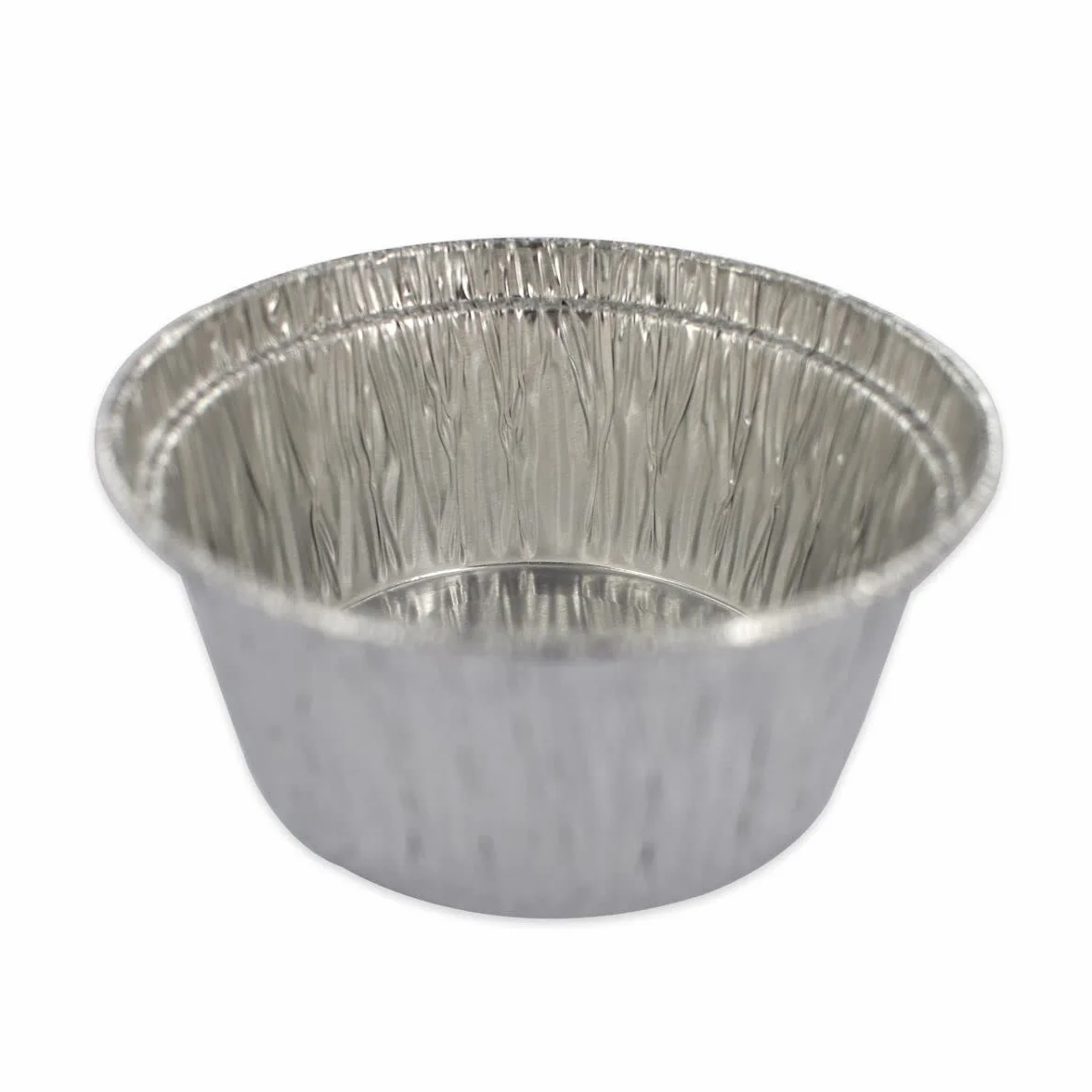 Fackelmann 2433150 miseczki x10, aluminium, szare, 8,9 x 4 x 4 cm