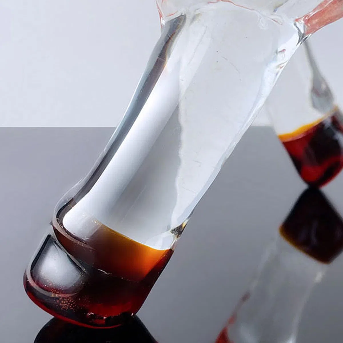 Karafka do wina - 1000 mililitrów dekoracyjny dozownik zwierząt, karafka do whisky konia, dla mężczyzn, chłopaka, pary, miłośników bourbona, domu, baru, na Nowy i ślub