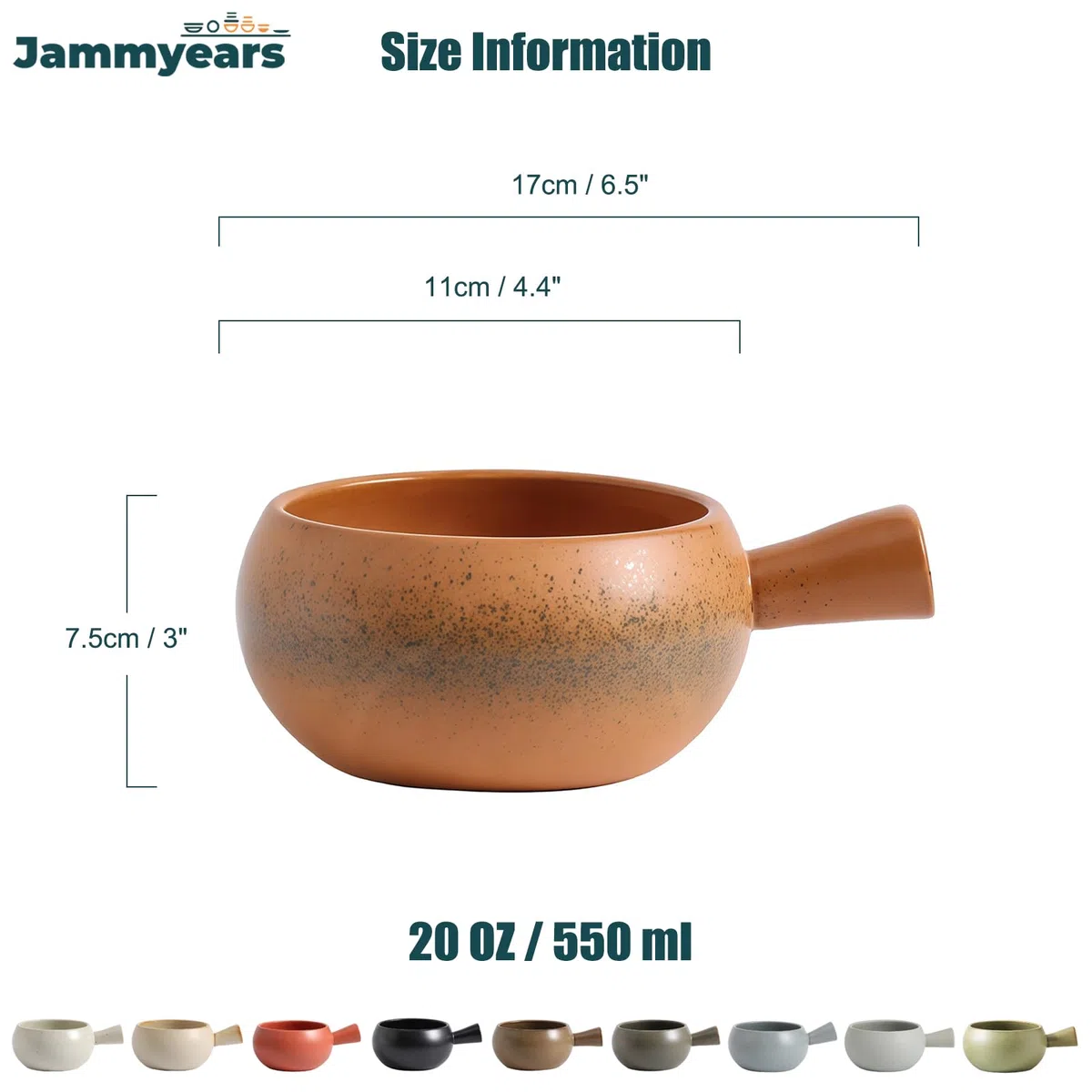 Ceramiczna miska do zupy z uchwytami, garnek do zupy cebulowej, nadaje się do kuchenki mikrofalowej i zmywarki, idealna do francuskiej zupy cebulowej i gulaszu