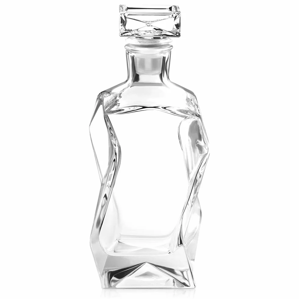 Maverton Karafka do Whisky – 700 ml - Elegancki Prezent dla Mężczyzny - Ekskluzywne Szkło do Stylowych Degustacji - Na Dzień Ojca, Urodziny, Jubileusz