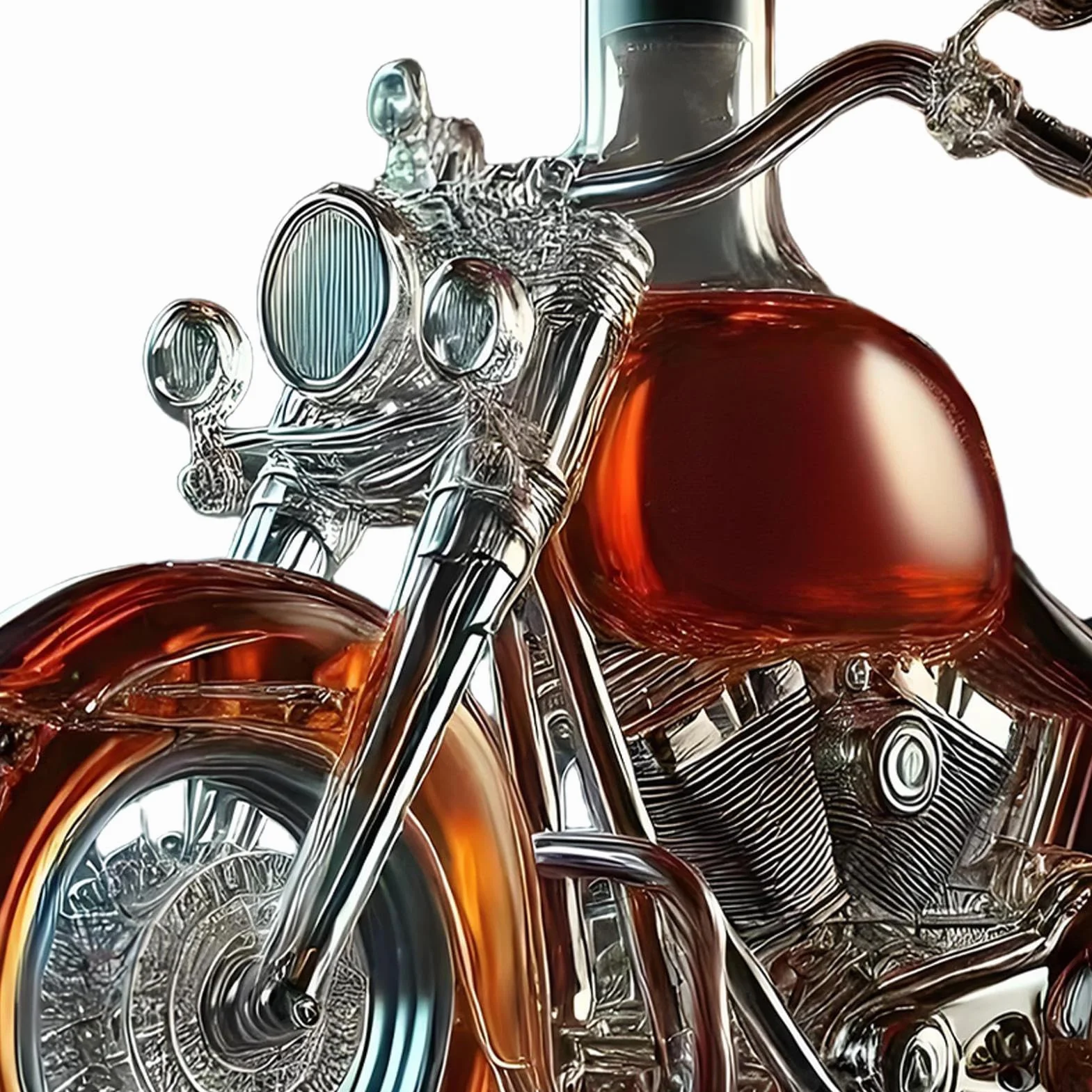 Elegancka karafka do wina, butelka napowietrzająca motocykla, stylowa ekspozycja, szklana konstrukcja w kształcie vintage, akcesoria do serwowania alkoholu, dekoracja kuchni domowej, restauracji, baru