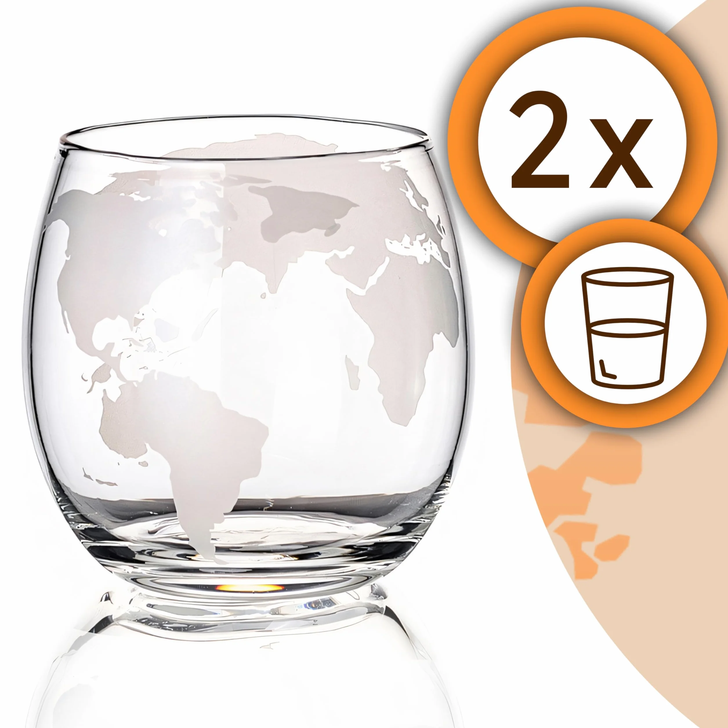 Retoo Zestaw karafki do whisky, globus, dekanter z dwiema szklankami whisky, zestaw prezentowy, prezent urodzinowy, prezent dla mężczyzn, akcesoria do alkoholu, 850 ml, 9 kamieni do whisky, szczypce