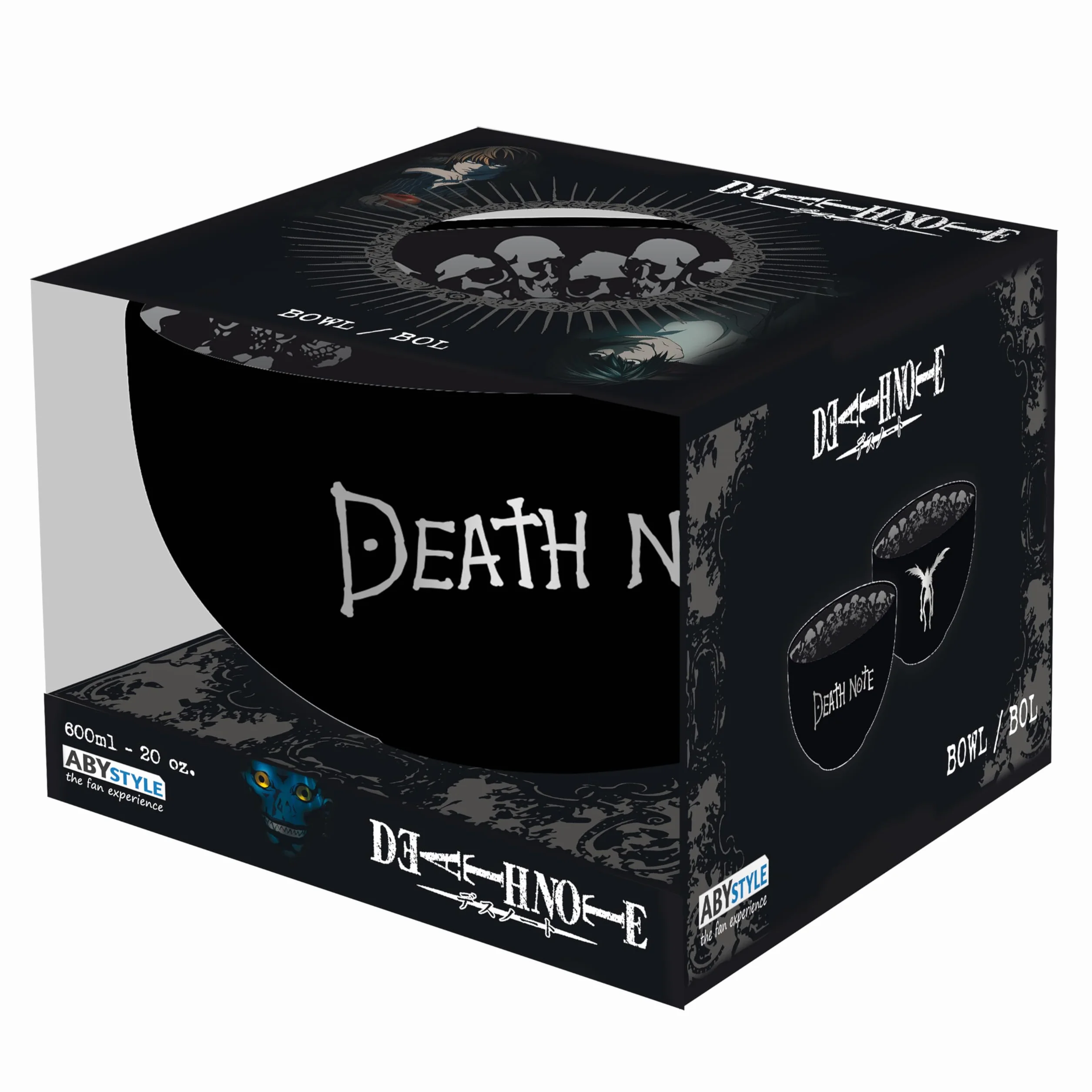 DEATH NOTE - Bowl - 600 ml - "Death Note" cardboard pkg